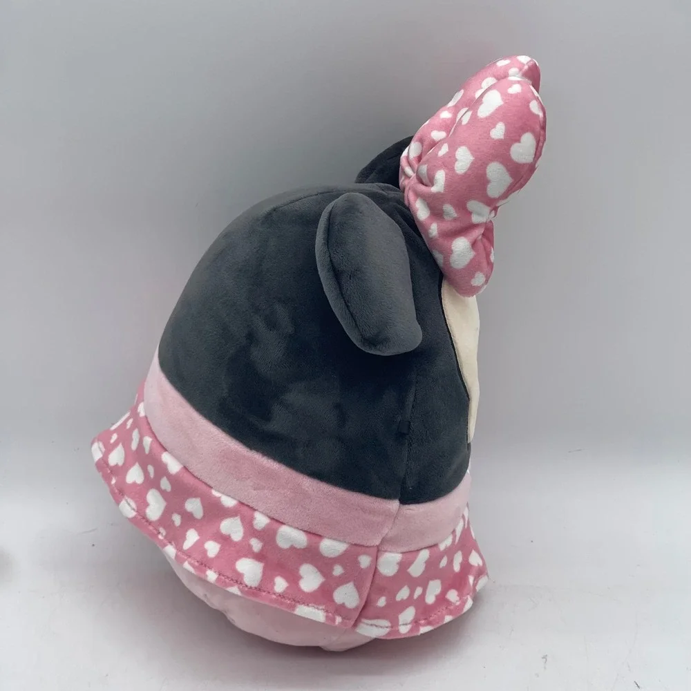 Disney Minnie Mouse Squishmallow SQD00045-071522-Q044 8 Inch Pink Heart Dress